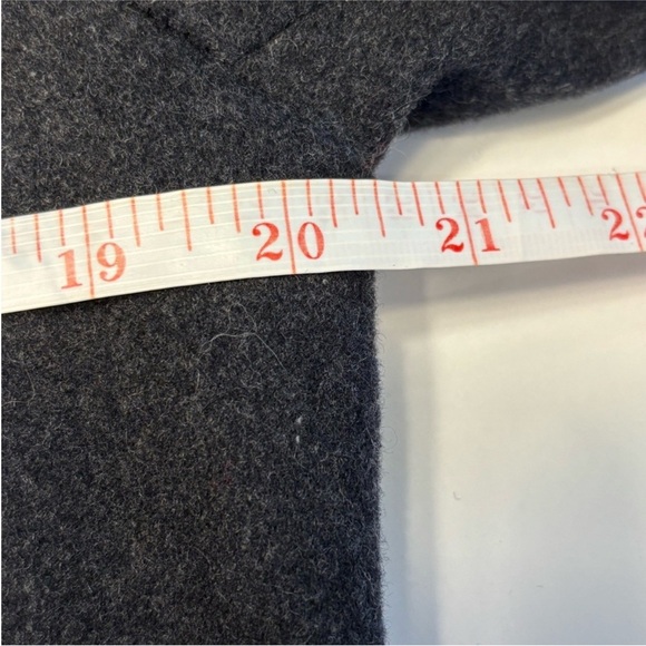 London Fog Wool coat gray size small - Picture 8 of 9
